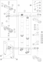 FRONT FORK / TRIPLE CLAMP