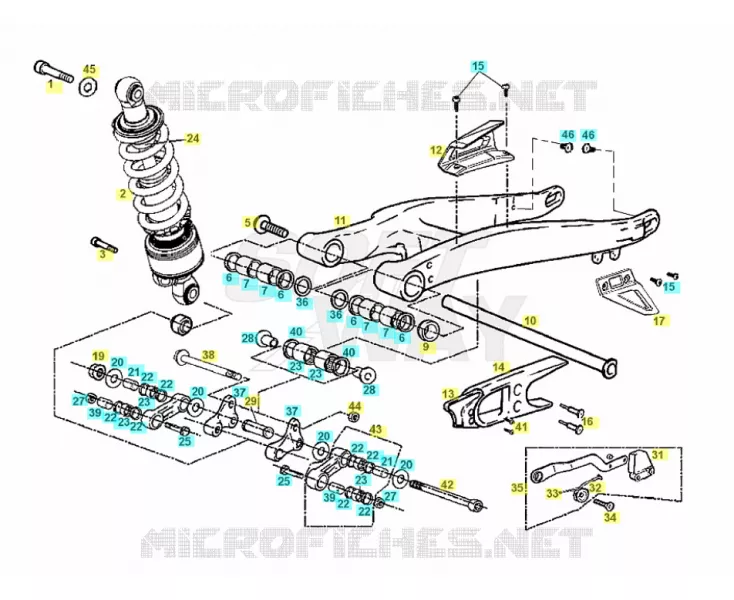 SWINGARM / SHOCK ABSORBER