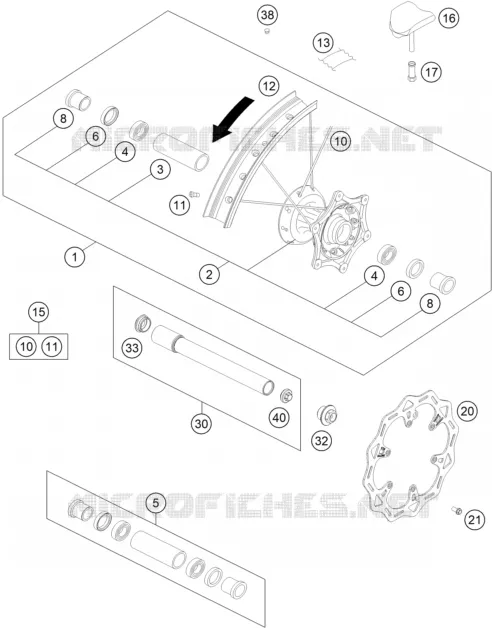 FRONT WHEEL