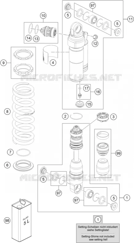 SHOCK ABSORBER (PARTS)