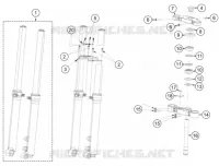 FRONT FORK / TRIPLE CLAMP