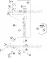 REAR BRAKE MASTER CYLINDER