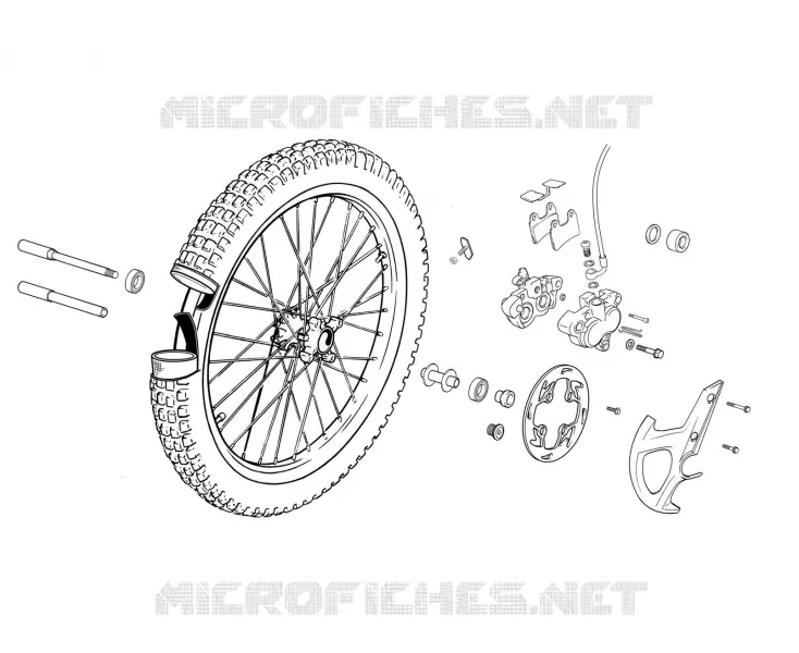FRONT WHEEL / BRAKE