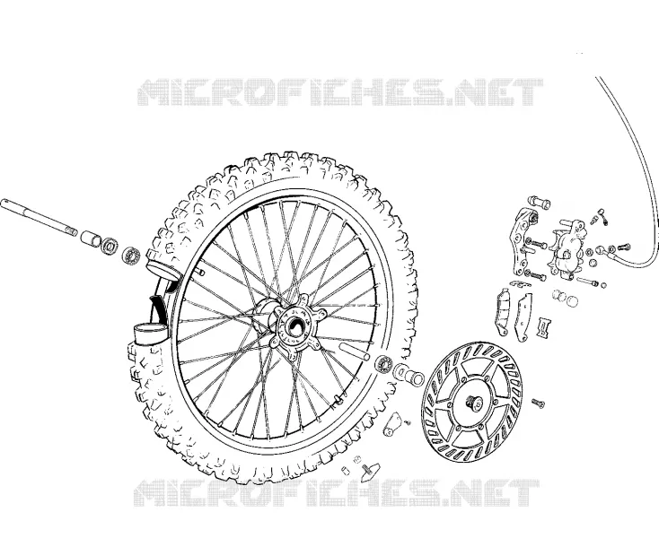 FRONT WHEEL / BRAKE
