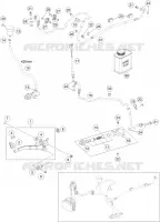 REAR BRAKE MASTER CYLINDER