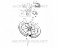 FRONT WHEEL / BRAKE