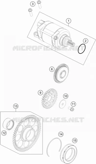 ELECTRIC STARTER MOTOR