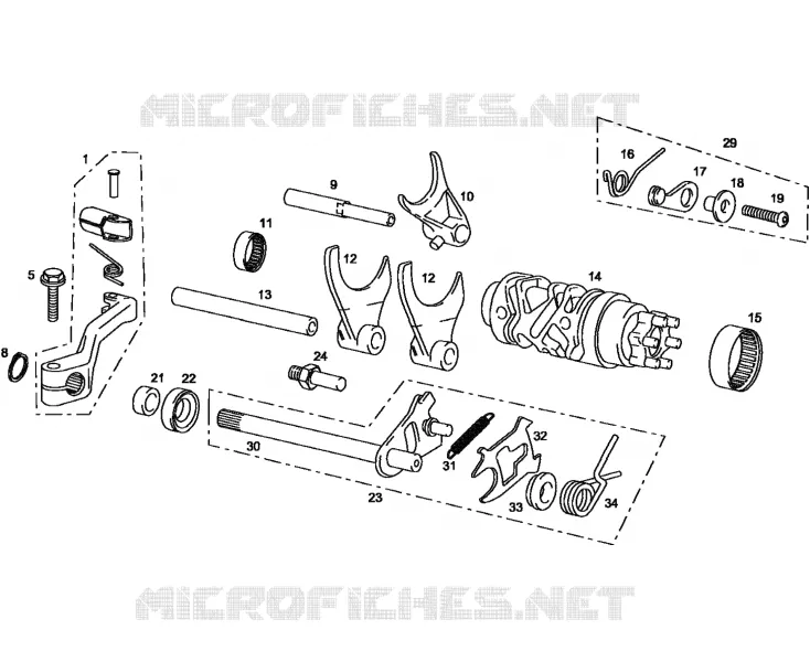 GEAR SHIFT SHAFT
