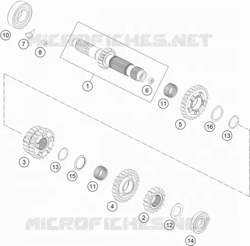 GEARBOX MAIN SHAFT
