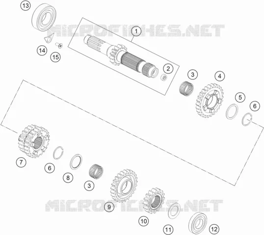GEARBOX MAIN SHAFT