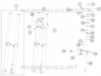 FRONT FORK / TRIPLE CLAMP