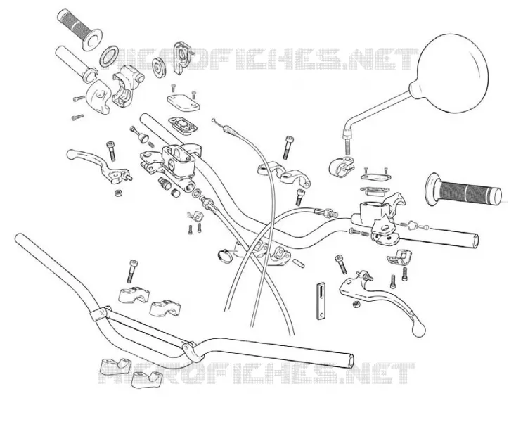 HANDLEBAR / MASTER CYLINDER