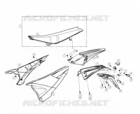 SEAT / REAR FENDER / SIDE PANELS