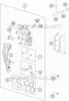 FRONT BRAKE CALIPER