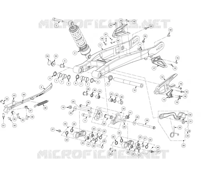 SWINGARM / SHOCK ABSORBER