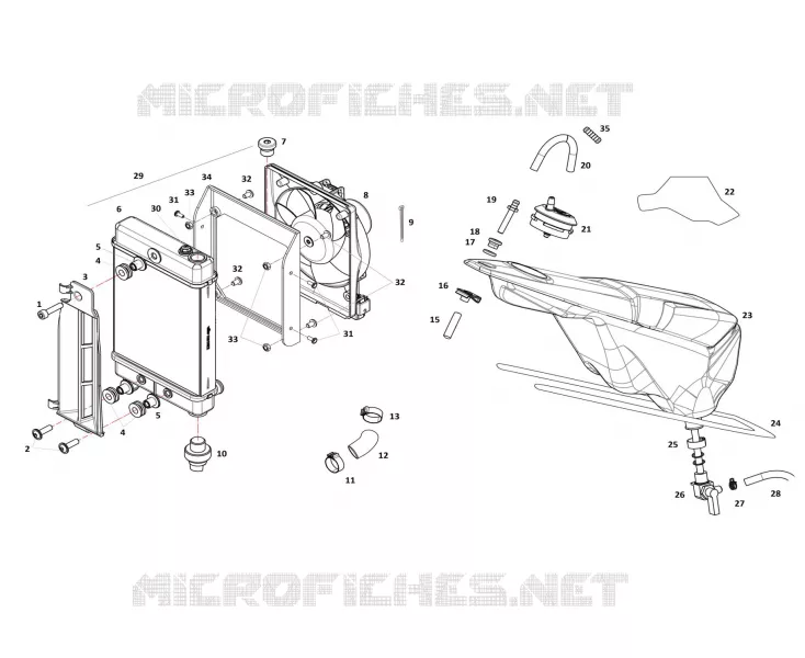 RADIATOR / TANK