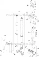 FRONT FORK / TRIPLE CLAMP