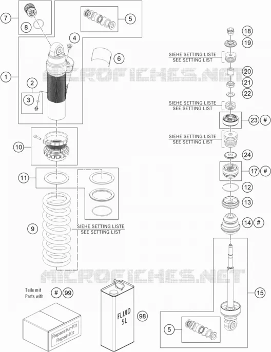 SHOCK ABSORBER (PARTS)