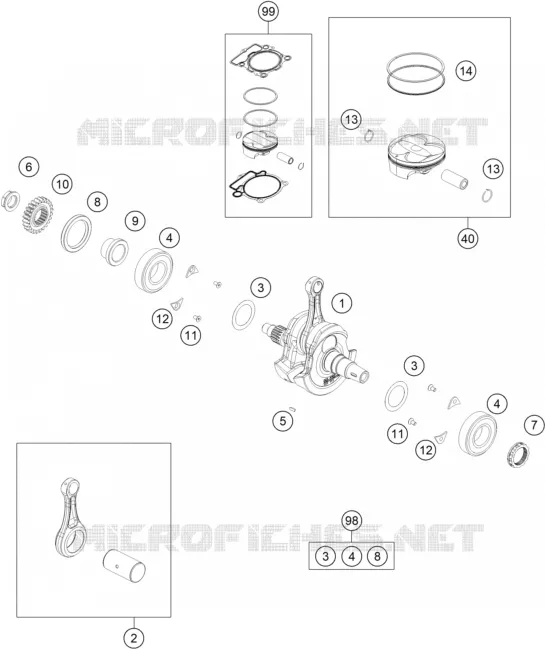 CRANKSHAFT / PISTON