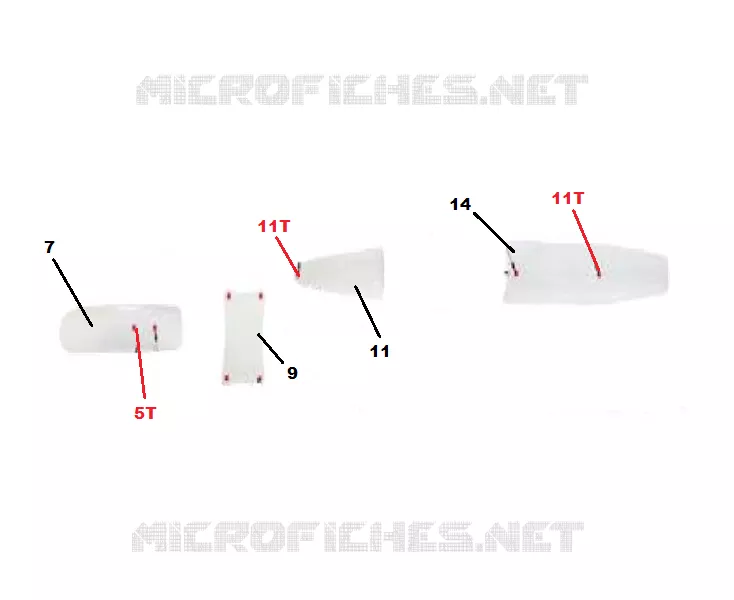PLASTIC T10 / T12