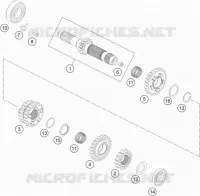 GEARBOX MAIN SHAFT