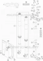 FRONT FORK / TRIPLE CLAMP