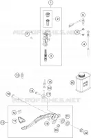 REAR BRAKE MASTER CYLINDER