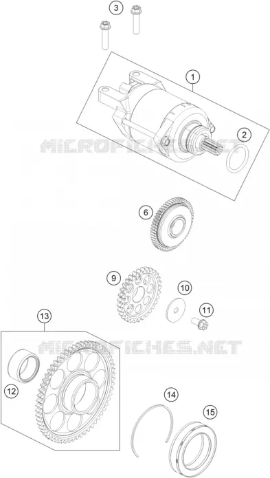 ELECTRIC STARTER MOTOR