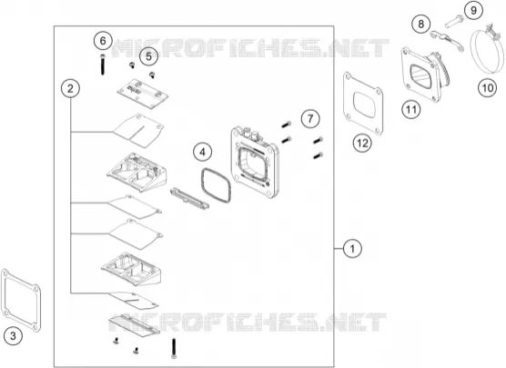 REED VALVE CASE