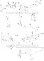 REAR BRAKE MASTER CYLINDER