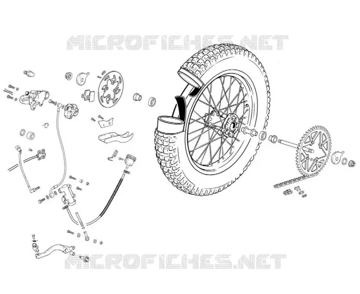 REAR WHEEL / BRAKE