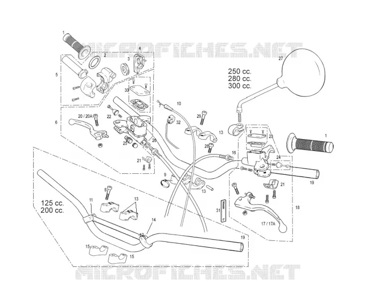 HANDLEBAR / MASTER CYLINDER