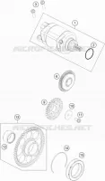 ELECTRIC STARTER MOTOR