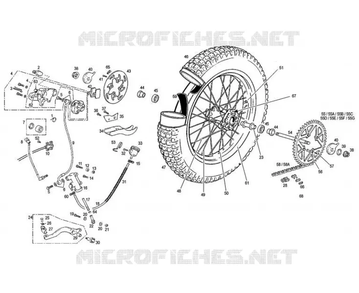 REAR WHEEL / BRAKE