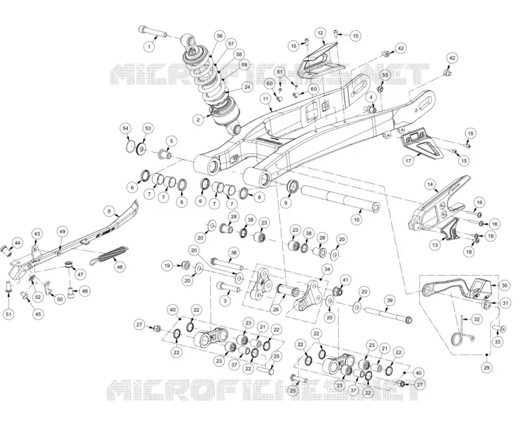 SWINGARM / SHOCK ABSORBER