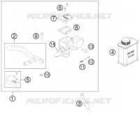 FRONT BRAKE MASTER CYLINDER