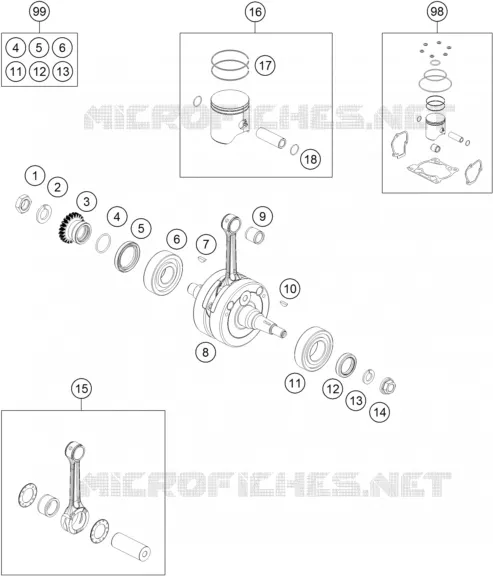 CRANKSHAFT / PISTON