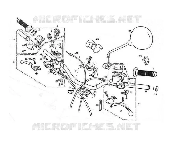 HANDLEBAR / MASTER CYLINDER