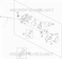 REAR BRAKE CALIPER