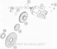 ELECTRIC STARTER MOTOR