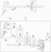 FRONT BRAKE CALIPER