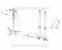 FRONT FORK / STEERING STEM