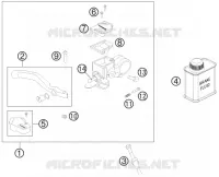 FRONT BRAKE MASTER CYLINDER