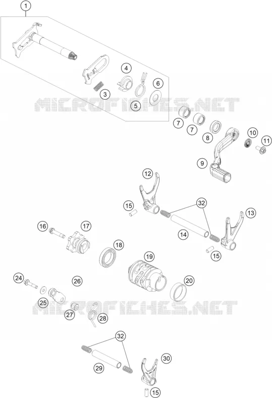 GEAR SHIFTING MECHANISM