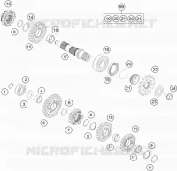 GEARBOX COUNTERSHAFT