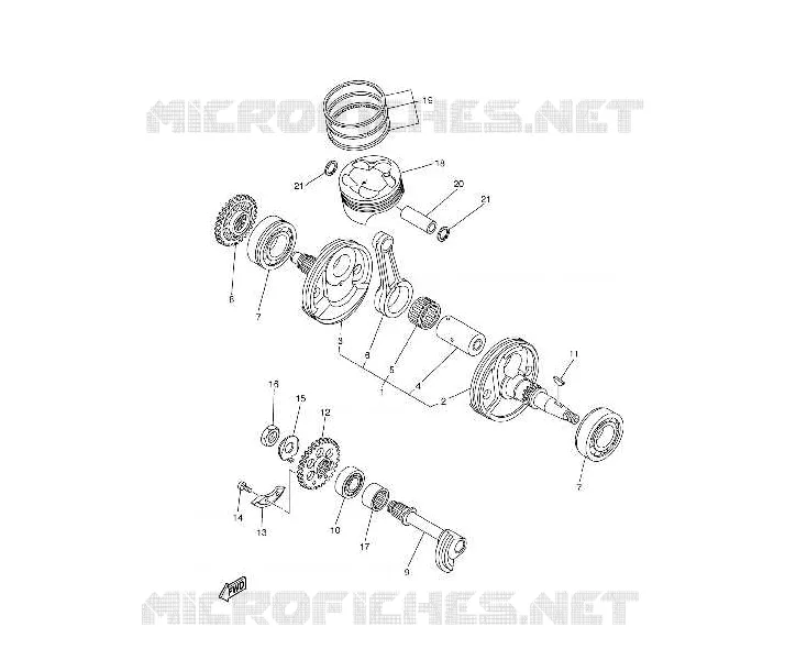 CRANKSHAFT 250/300