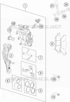FRONT BRAKE CALIPER
