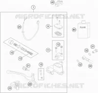 FRONT BRAKE MASTER CYLINDER