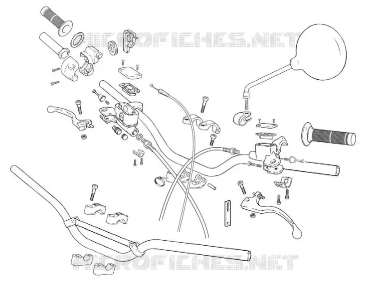 HANDLEBAR / MASTER CYLINDER