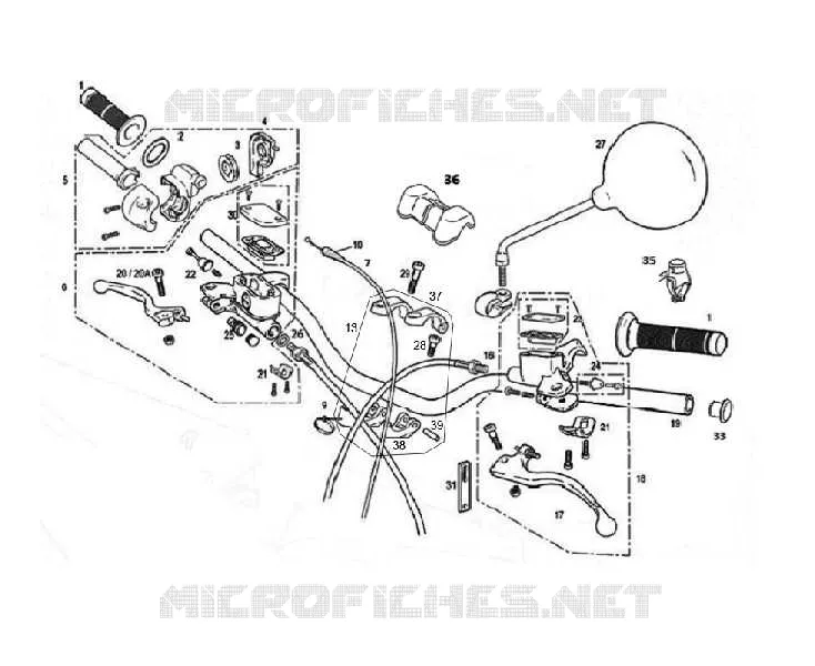 HANDLEBAR / MASTER CYLINDER